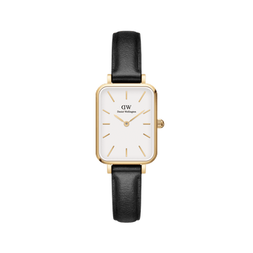 Daniel Wellington Quadro 20X26 Pressed Sheffield Gold & White Watch