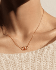 Daniel Wellington Elan Unity Necklace Rose Gold