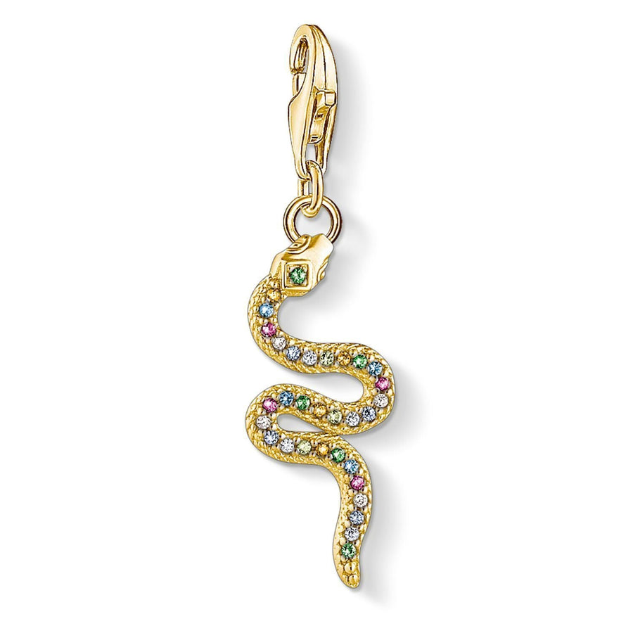 Thomas Sabo Charm Pendant Colourful Snake