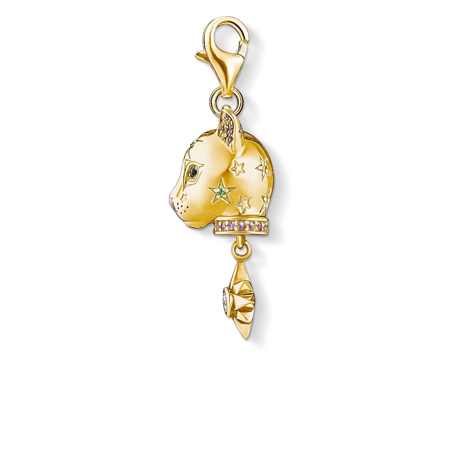 Thomas Sabo Charm Pendant Cat Gold