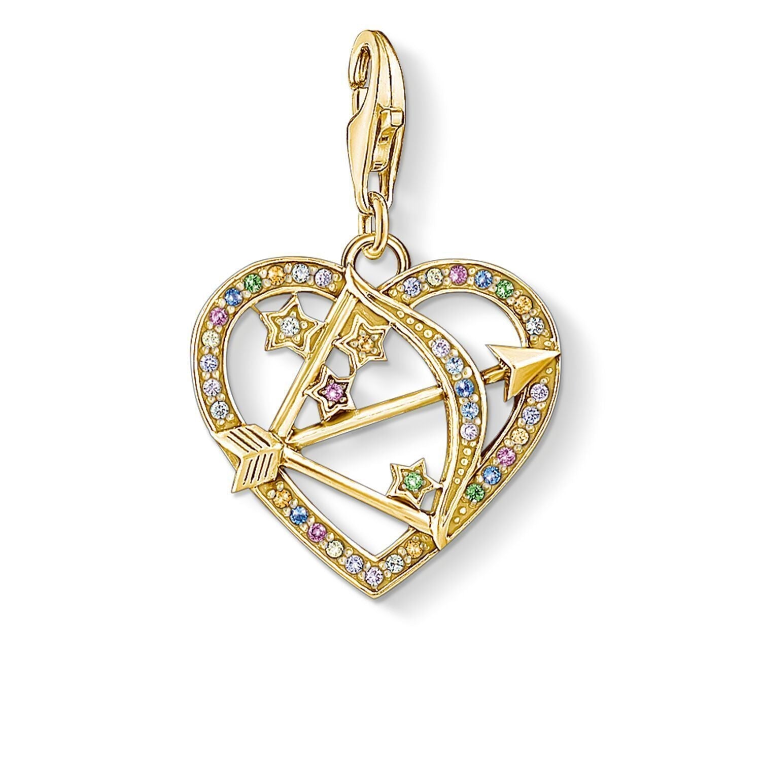 Thomas Sabo Charm Pendant Cupid&#39;s Arrow, Gold