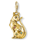 Thomas Sabo Charm Pendant Cat Constellation Gold