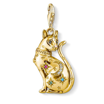 Thomas Sabo Charm Pendant Cat Constellation Gold