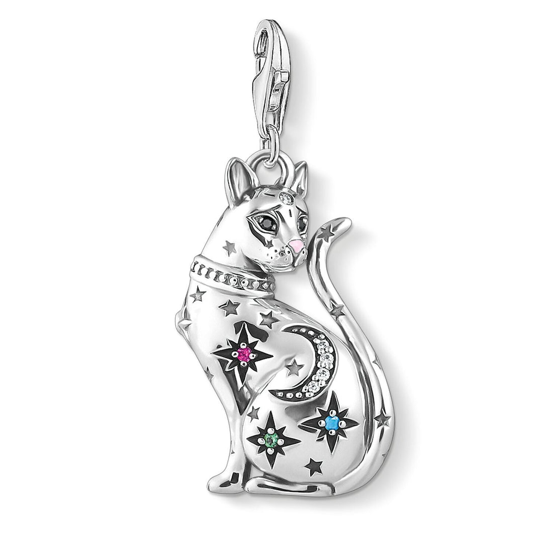 Thomas Sabo Charm Pendant Cat Constellation Silver