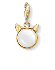 Thomas Sabo Charm Pendant Cat's Ears, Gold