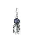 Thomas Sabo Charm pendant octopus with blue stones