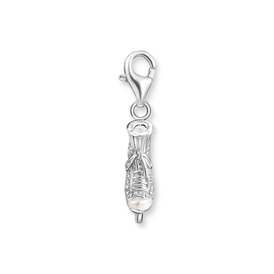 THOMAS SABO Charm pendant ice skate silver