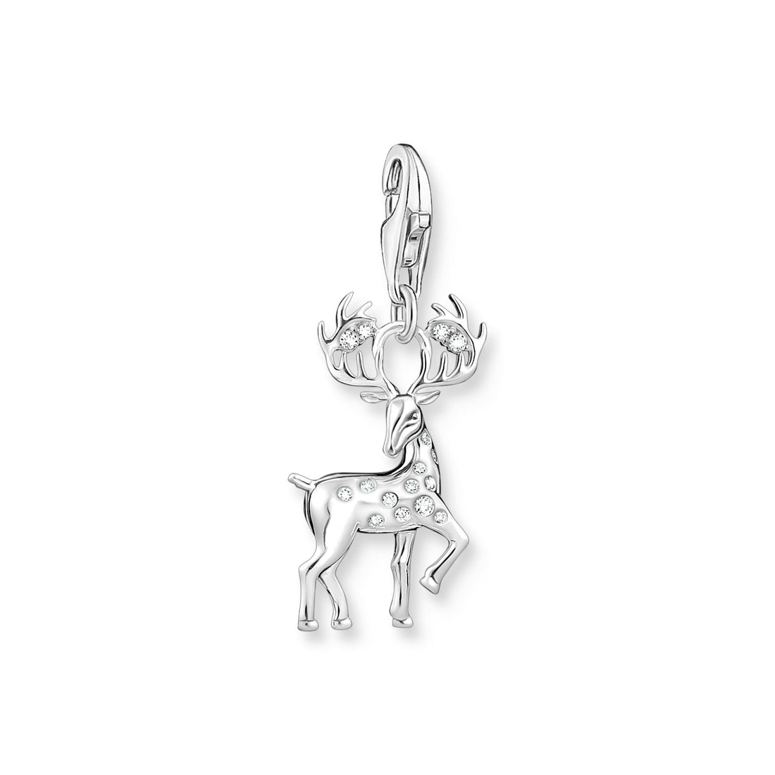 THOMAS SABO Charm pendant deer silver