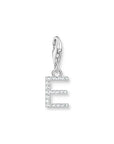 THOMAS SABO Charm Pendant Letter E Silver