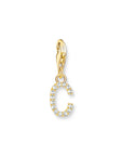 THOMAS SABO Charm Pendant Letter C Gold Plated