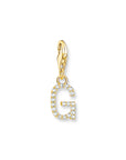 THOMAS SABO Charm Pendant Letter G Gold Plated