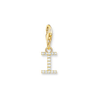 THOMAS SABO Charm Pendant Letter I Gold Plated