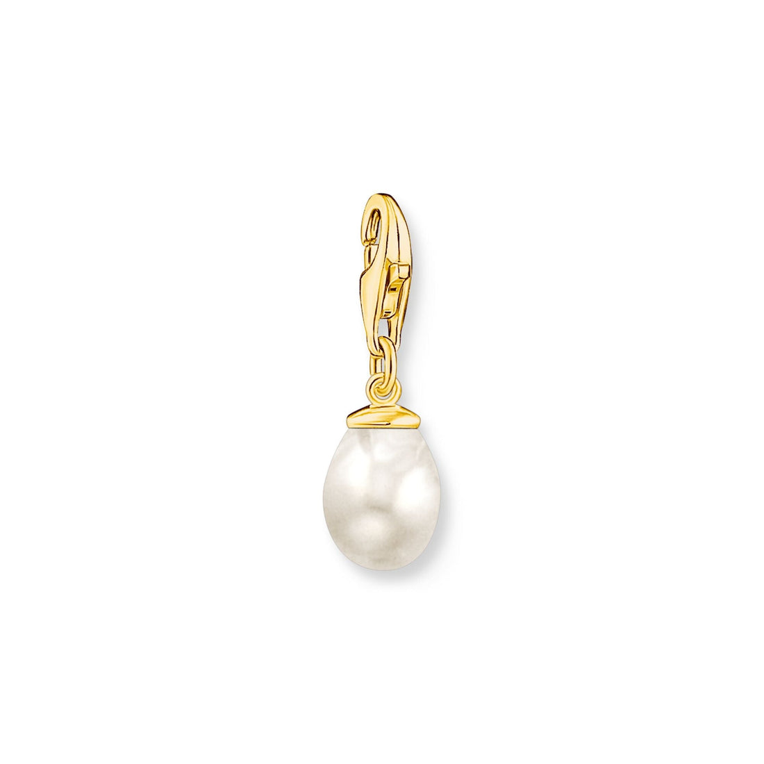 THOMAS SABO Charm Pendant Pearl Gold Plated