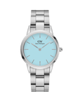 Daniel Wellington Iconic Link 28 Silver Capri Watch