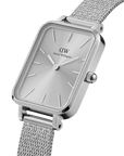 Daniel Wellington Quadro 20X26 Unitone Silver Watch