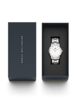 Daniel Wellington Iconic Link 36 Silver & White Watch