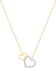 9CT LENNON HEART NECKLACE