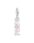 THOMAS SABO Charm Pendant Mom Heart Silver