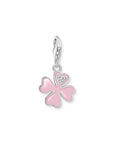 THOMAS SABO Charm Pendant Cloverleaf Silver