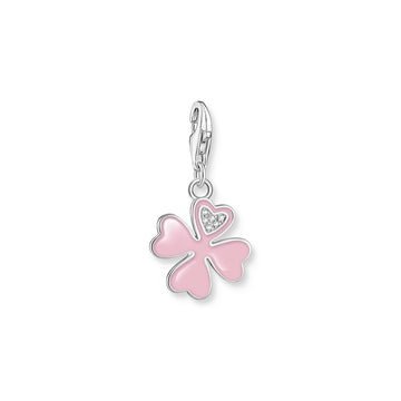 THOMAS SABO Charm Pendant Cloverleaf Silver