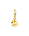 THOMAS SABO Charm Pendant Sun Gold Plated