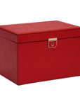 Wolf Palermo Large Jewellery Box  Red