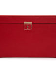 Wolf Palermo Large Jewellery Box  Red