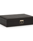 Wolf Palermo Medium Jewellery Box Black