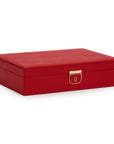 Wolf Palermo Medium Jewellery Box Red