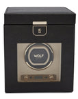 Wolf Palermo Single Watch Winder Black