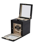 Wolf Palermo Single Watch Winder Black