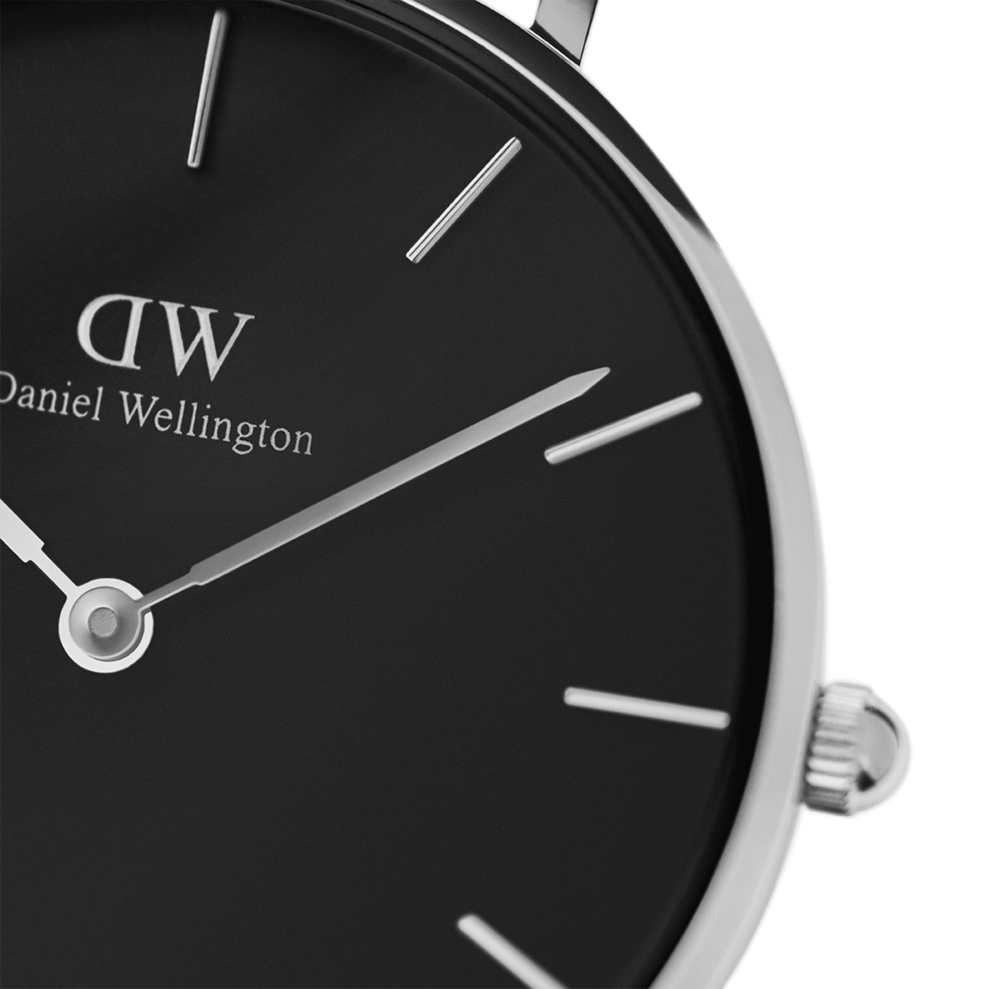 Daniel Wellington Petite 32 Cornwall Silver &amp; Black Watch