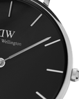 Daniel Wellington Petite 32 Cornwall Silver & Black Watch