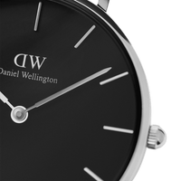 Daniel Wellington Petite 32 Cornwall Silver & Black Watch