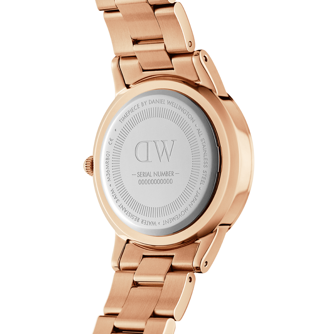 Daniel Wellington Iconic Link Unitone 28 Rose Gold Watch