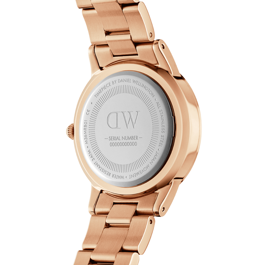 Daniel Wellington Iconic Link Unitone 28 Rose Gold Watch