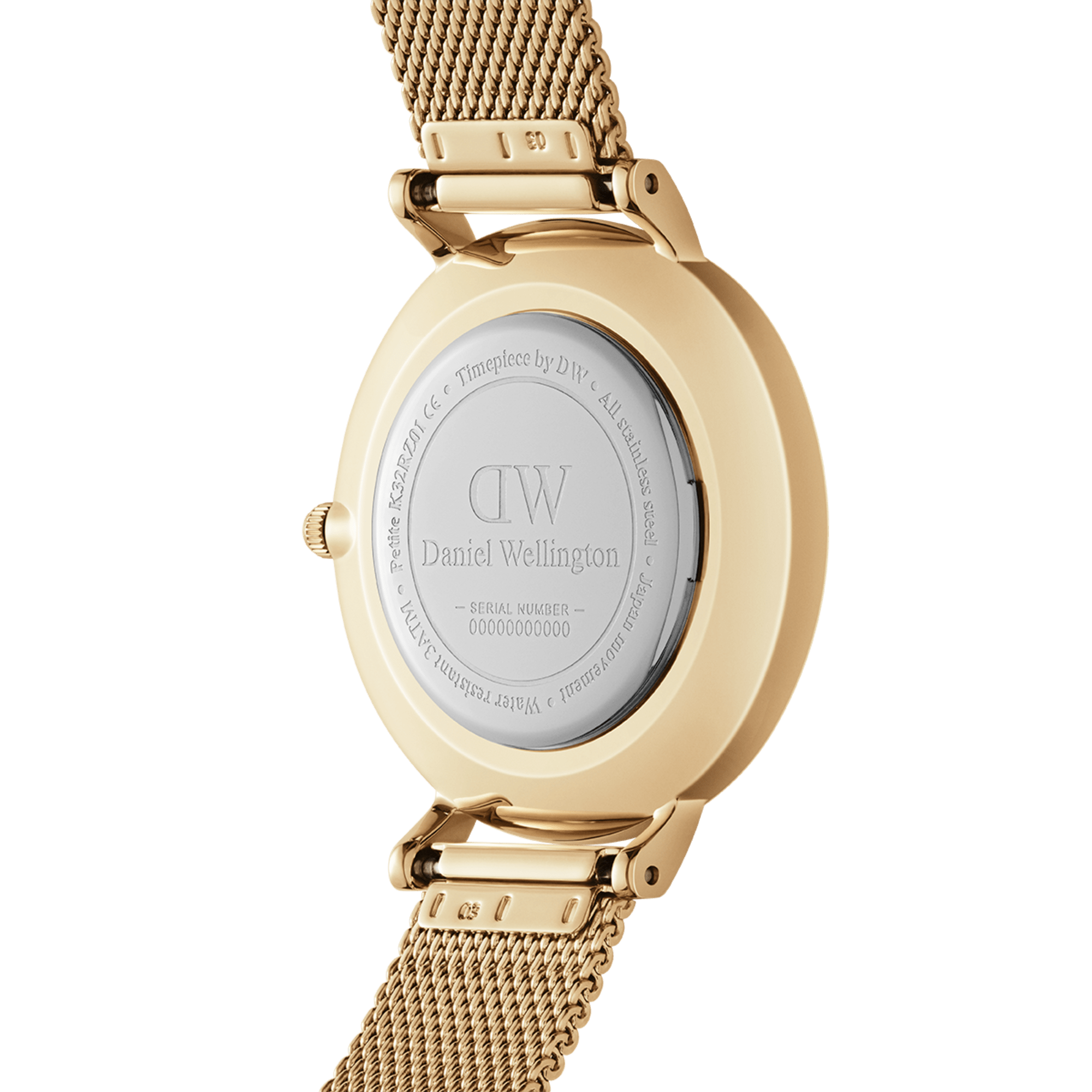 Daniel Wellington Petite 36 Evergold Gold &amp; White Watch