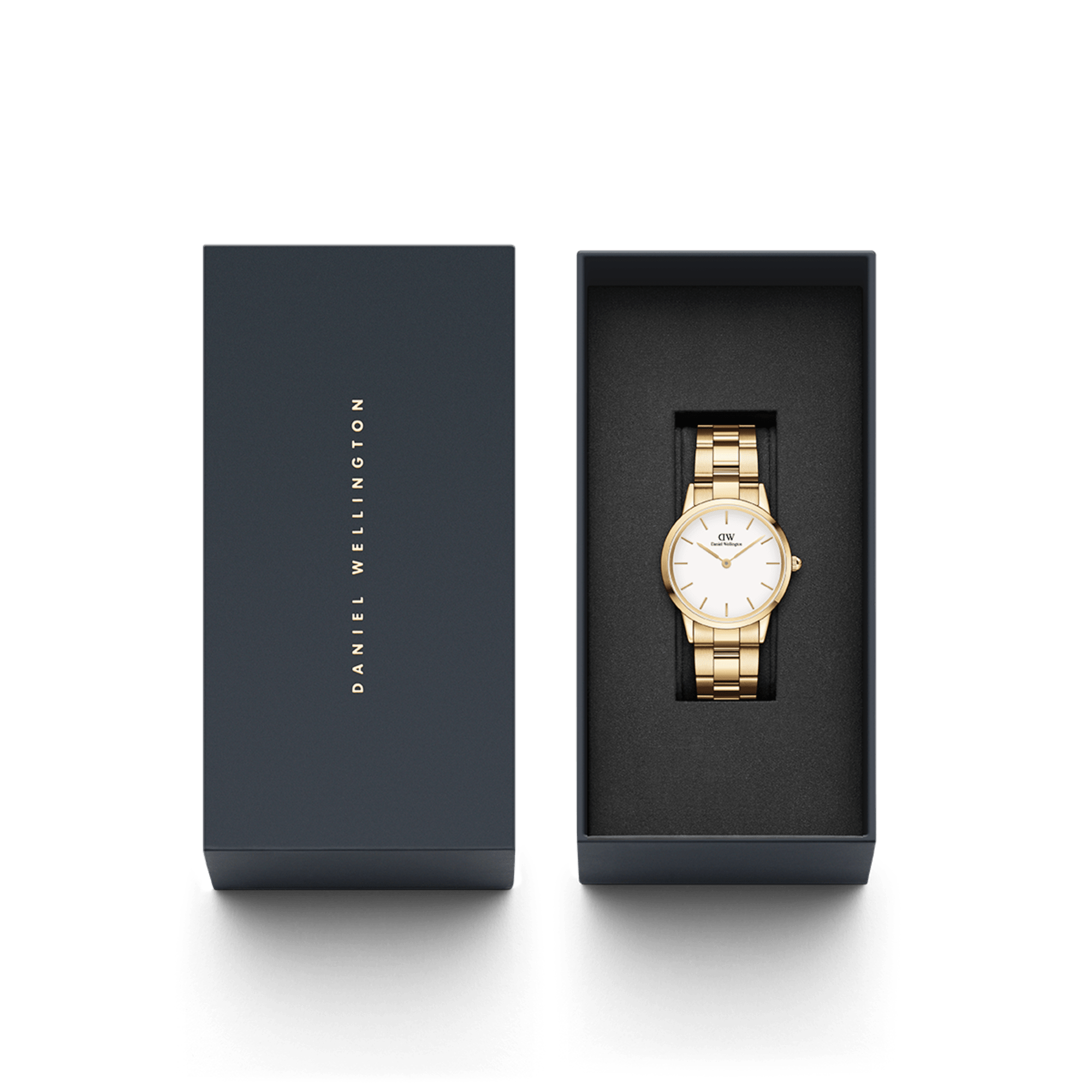 Daniel Wellington Iconic Link 32 Gold &amp; White Watch