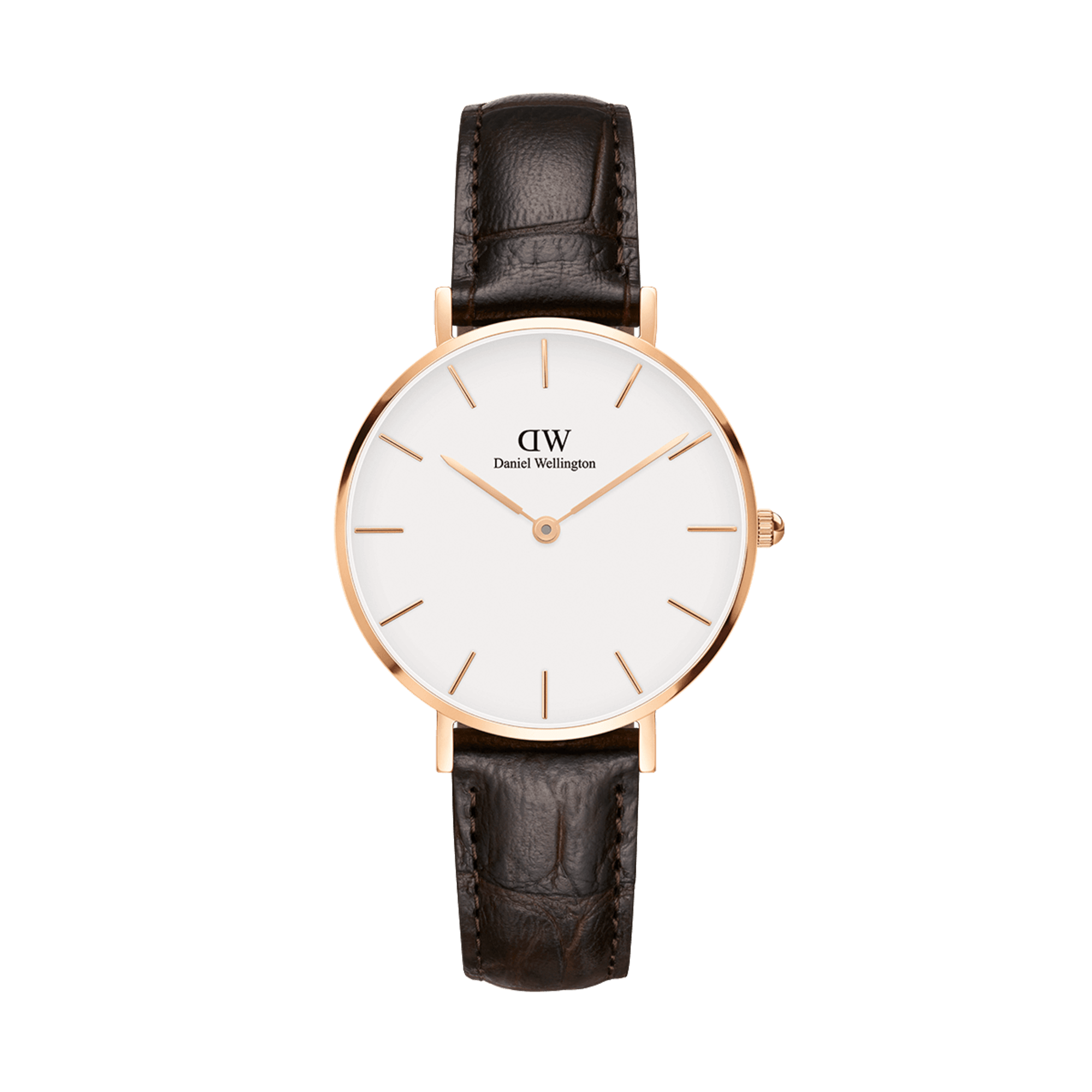 Daniel Wellington Petite 32 York Rose Gold &amp; White Watch