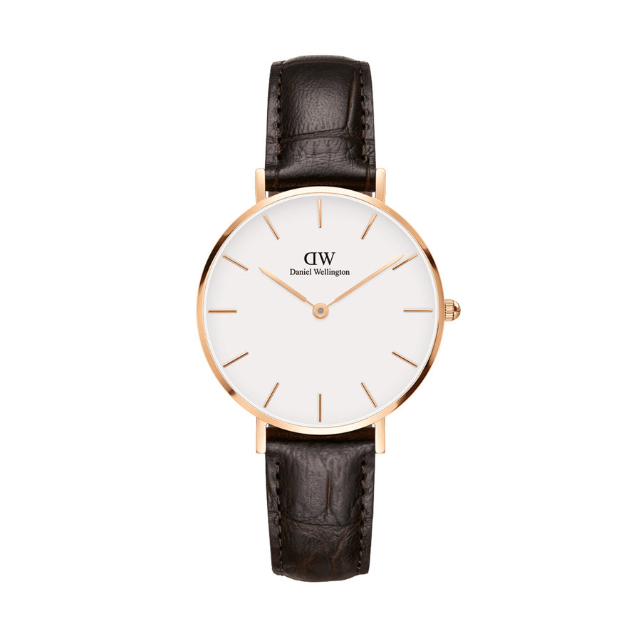 Daniel Wellington Petite 32 York Rose Gold & White Watch