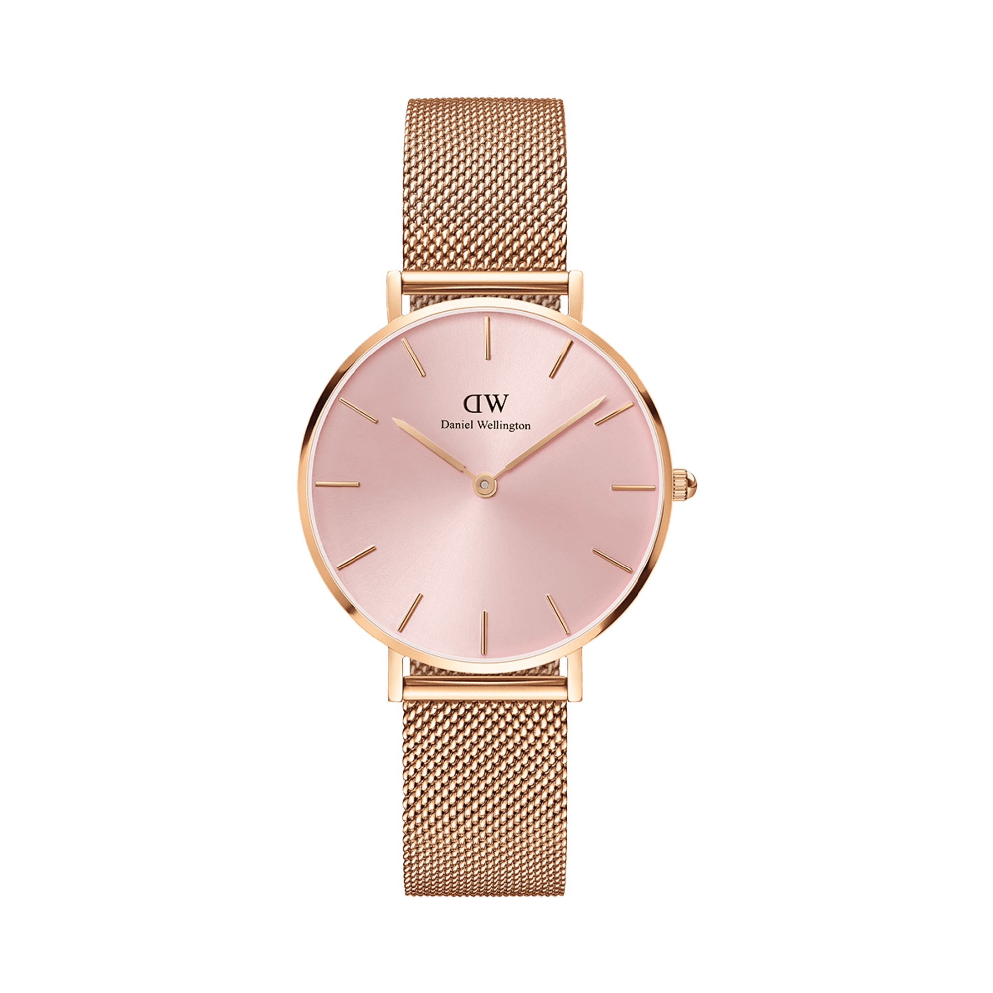 Daniel Wellington Petite 32 Melrose Rose Gold &amp; Light Pink Watch