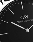 Daniel Wellington Classic 40 Reading Silver & Black Watch