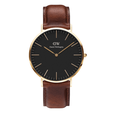 Daniel Wellington Classic 40 St Mawes Gold & White Watch