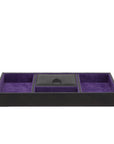 Wolf Blake Valet Tray Black Pebble