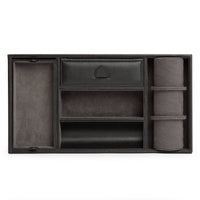 Wolf Blake Valet Tray with Cuff Grey