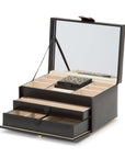 Wolf Marrakesh Medium Jewellery Box Black