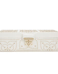 Wolf Marrakesh Flat Jewellery Box Cream