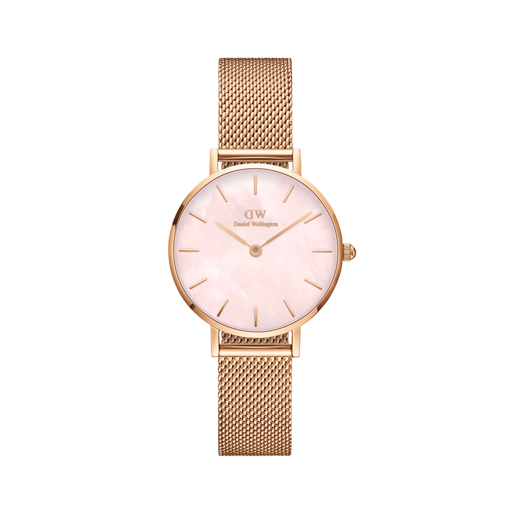 Daniel Wellington Petite 28 Melrose Rose Gold Mother of Pearl Watch