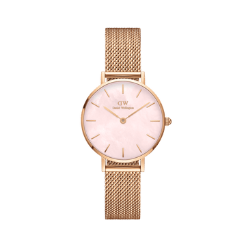 Daniel Wellington Petite 28 Melrose Rose Gold Mother of Pearl Watch