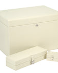 Wolf London Large Jewellery Box Cream